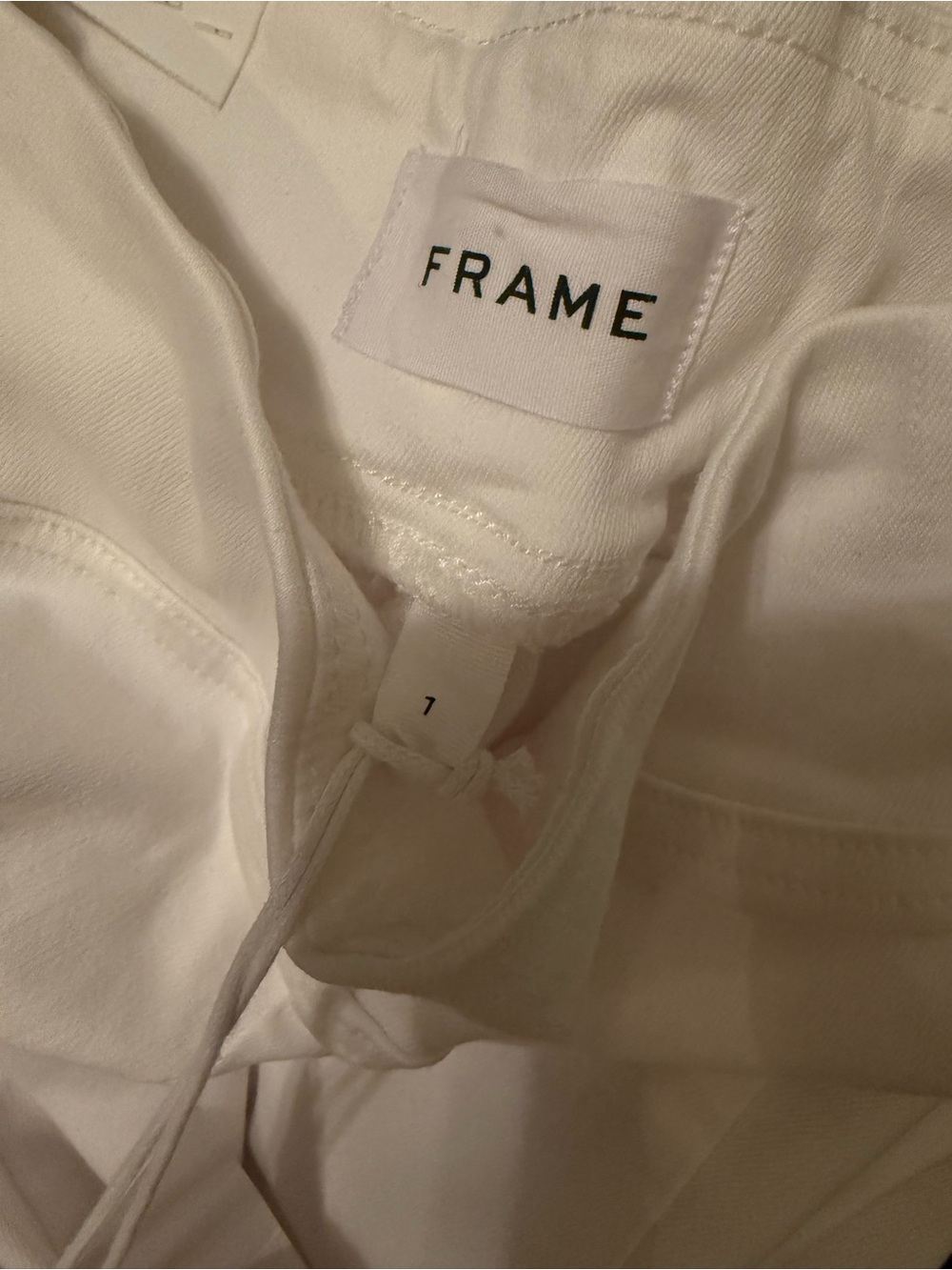 Frame Denim White Flare Jeans - Picture 6 of 6